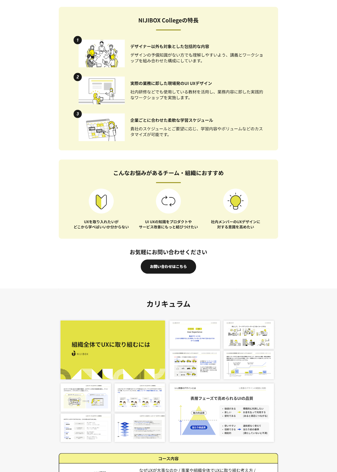 NBX collegeLPのボディー部分