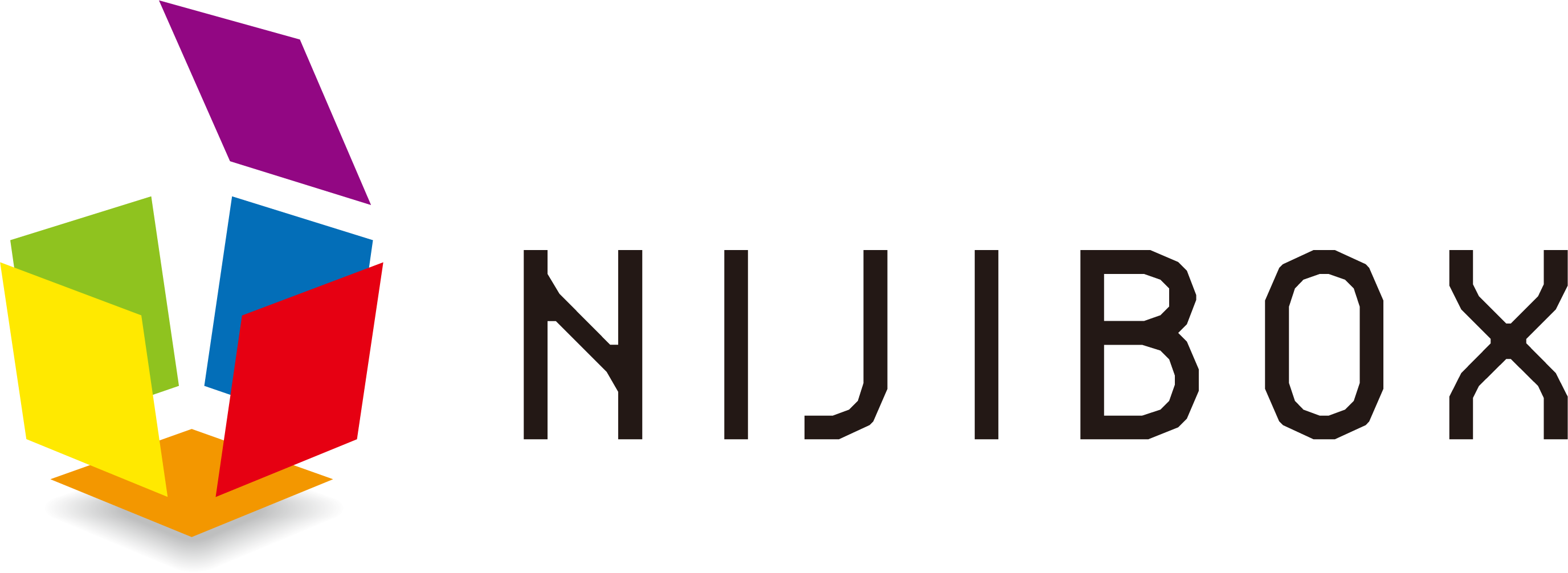 ニジボックスのロゴ