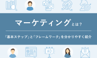 記事「マーケティングとは？　初心者が戦略を立てるときの基本ステップとフレームワークを分かりやすく紹介」のMV