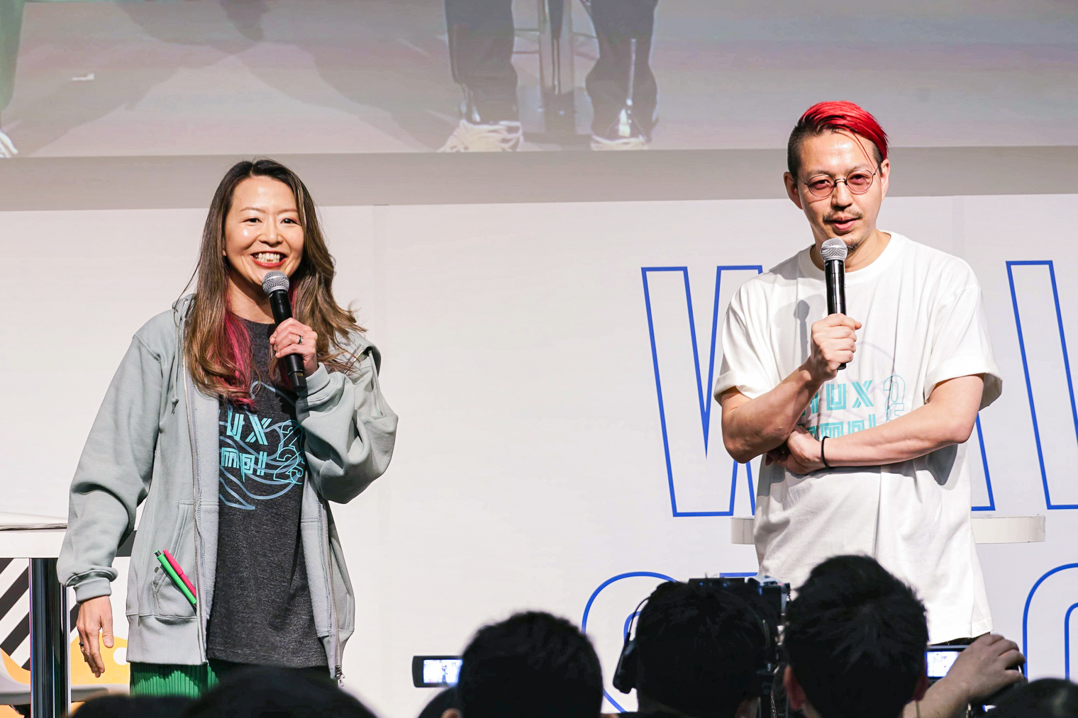 UI UXcamp!2025の司会者によるオープニングの写真
