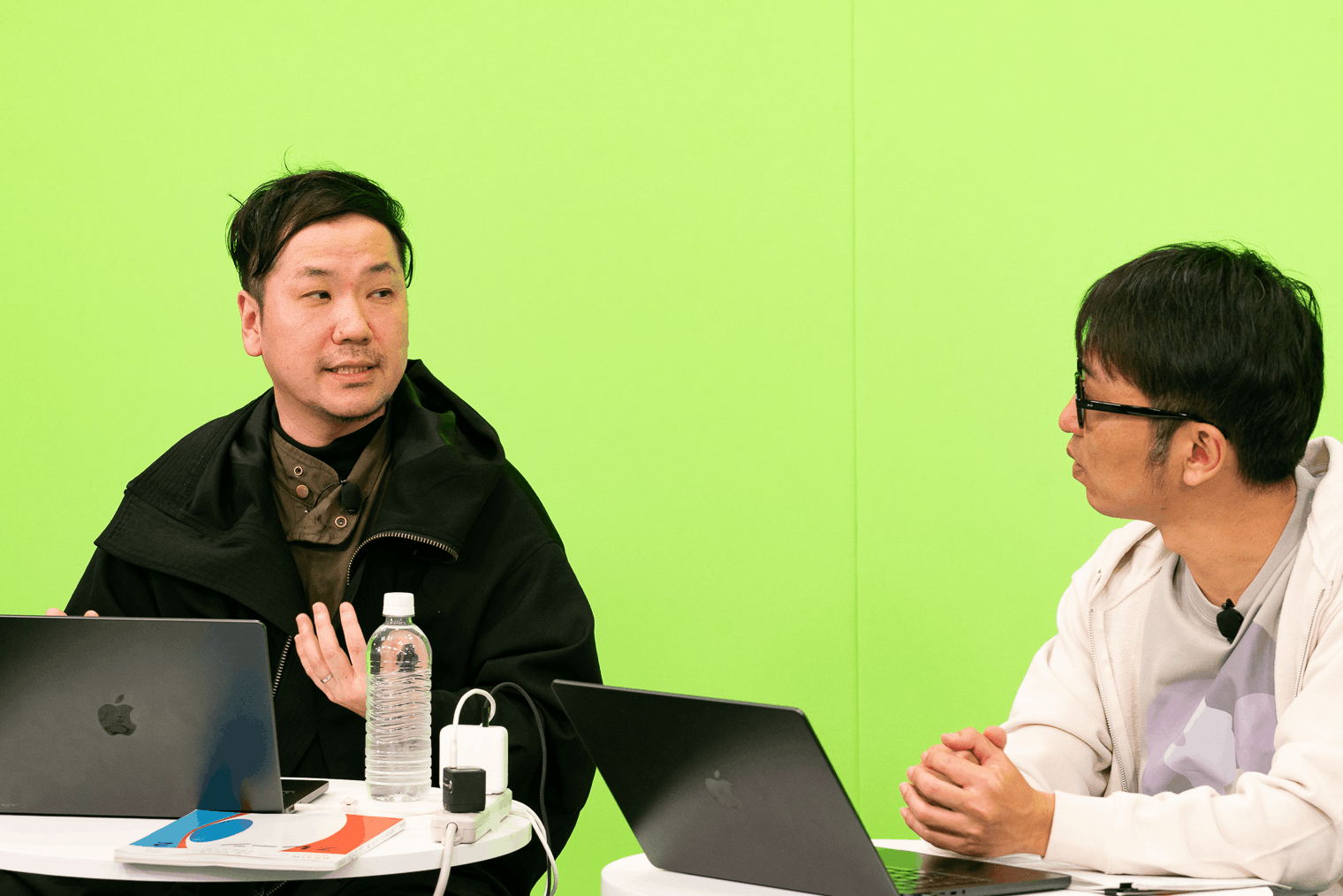 株式会社 VISIONs・一般社団法人 COMMONs引地氏と株式会社ニジボックス丸山氏の写真